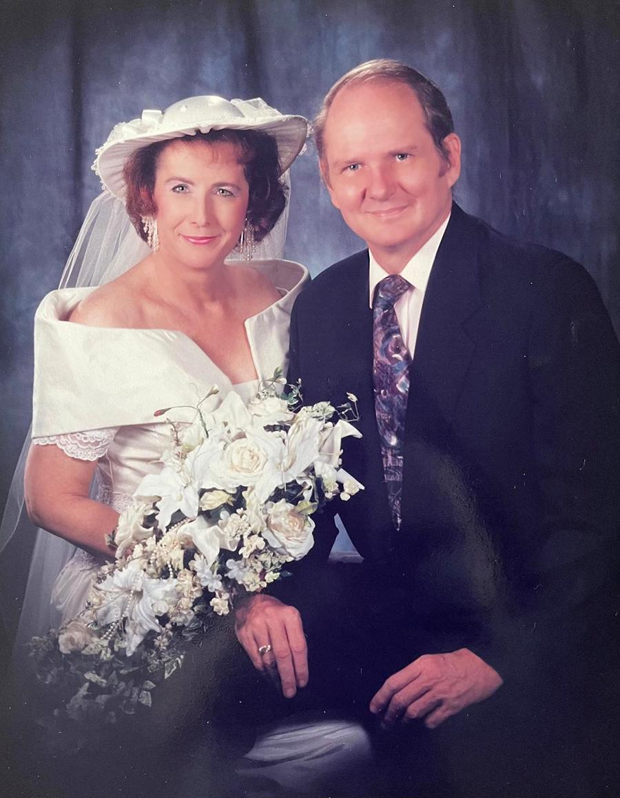 Marvin and Ruth Jackson, pictured after they married in 1992